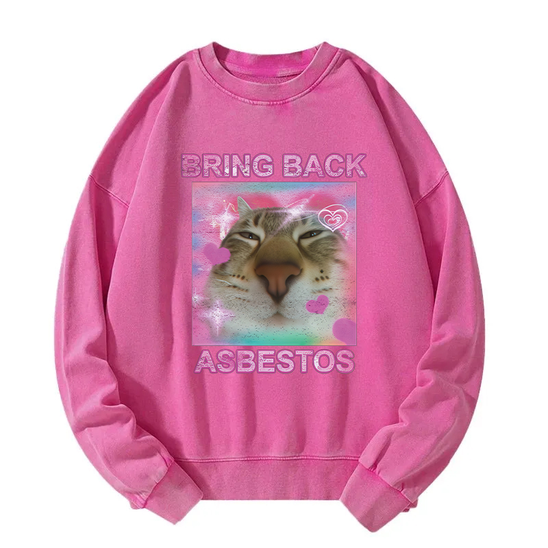 Bring Back Asbestos Washed Sweatshirt
