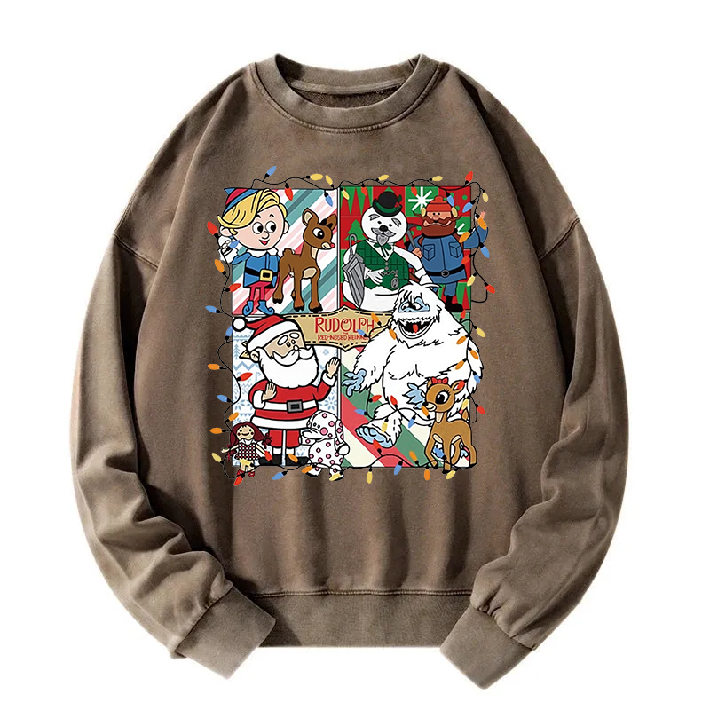 Cozy Christmas Washed Sweatshirt