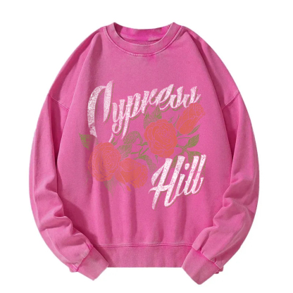 Thorn Rose Washed Sweatshirt