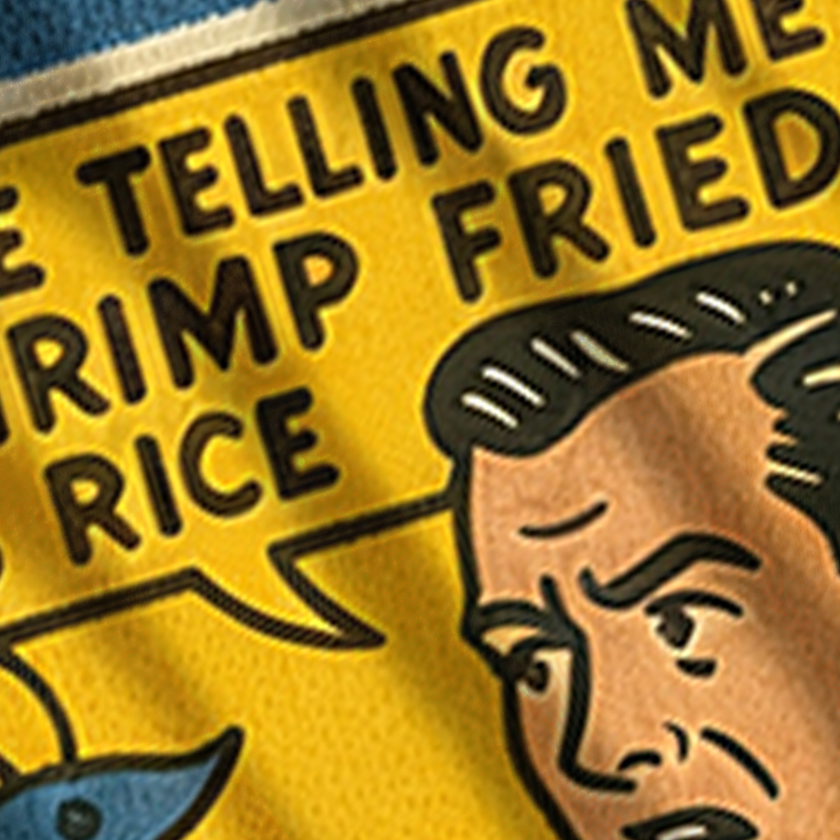 Baddiecat Shrimp Fried Rice Ugly Sweatshirt