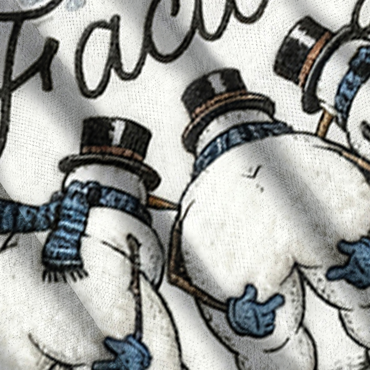 Baddiecat Funny Winter Digital Design Christmas Ugly Sweatshirt