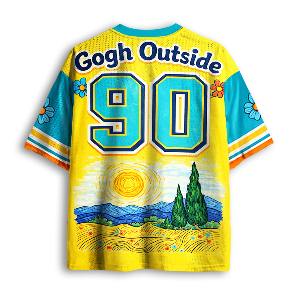 Baddiecat Gogh Outside Mesh Jersey