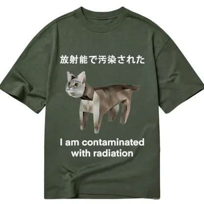 Cat Contaminated By Radiation Classic T-Shirt