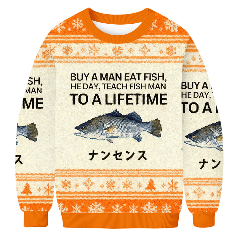 Tokyoviva Nonsense Christmas Ugly Sweatshirt