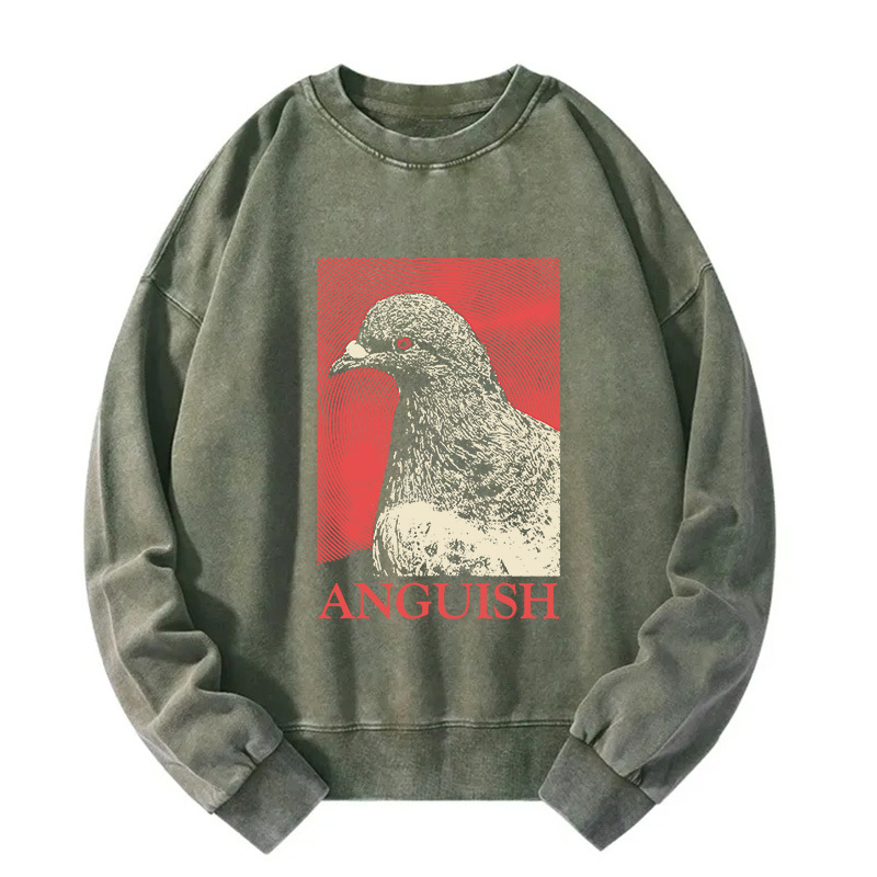 The Weight of Urban Anguish Washed Sweatshirt