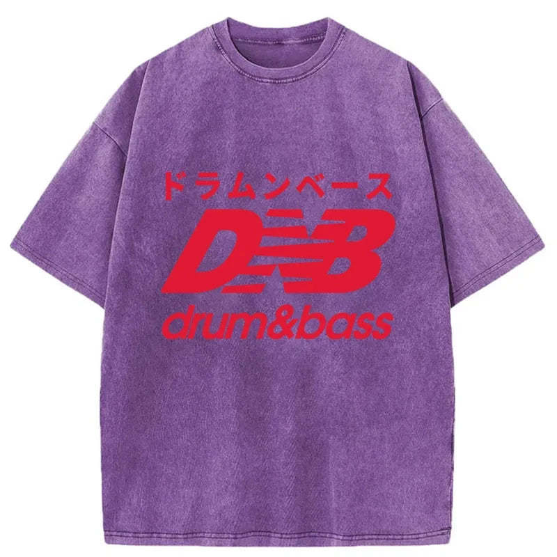 Drum And Bass Japan Washed T-Shirt
