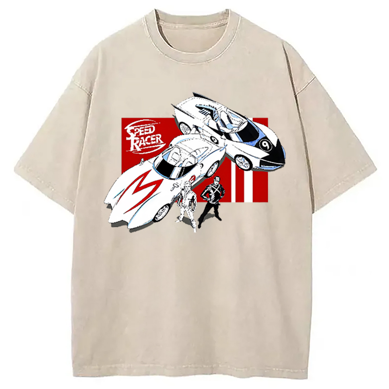 Speed Racer Vintage Japanese Washed T-Shirt