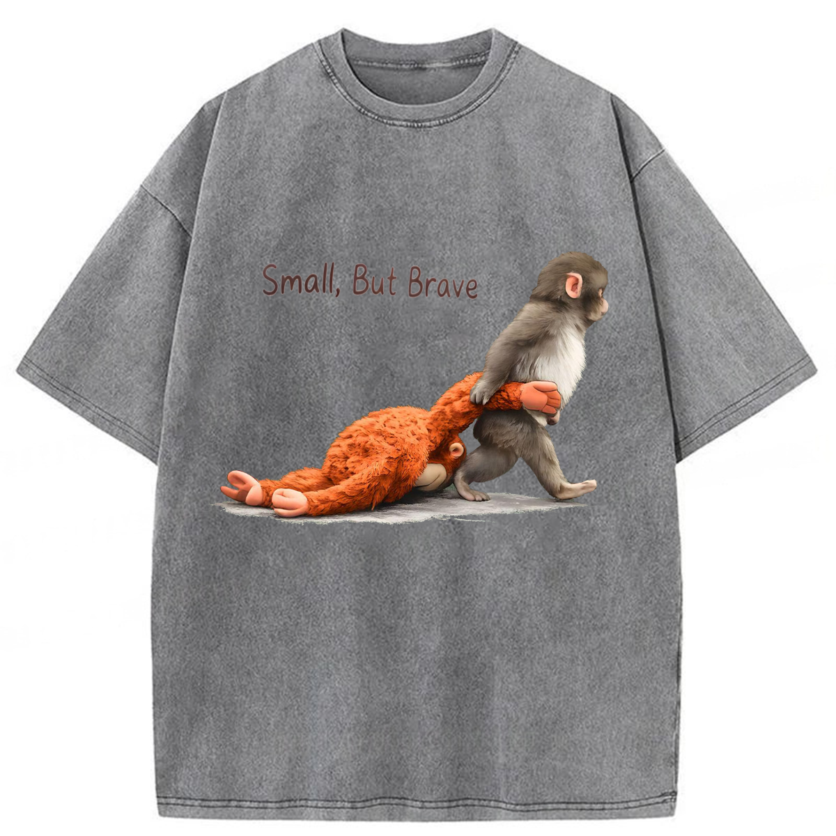 Tokyoviva Brave Monkey Punch Washed T-shirt
