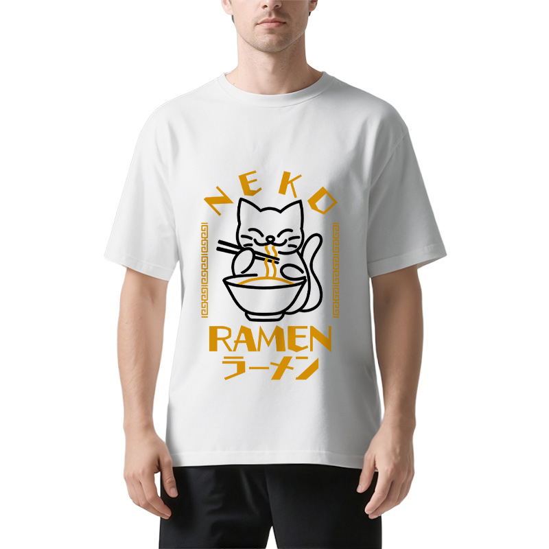 Cat Obsessed With Ramen Classic T-Shirt