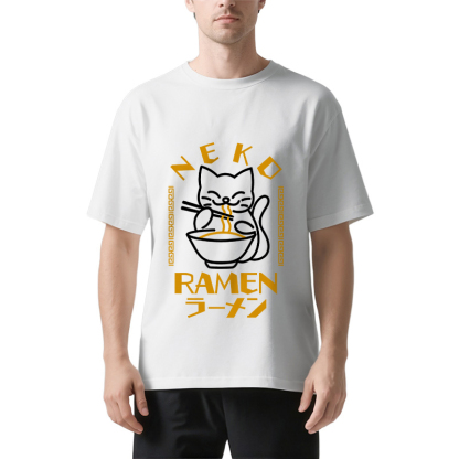 Cat Obsessed With Ramen Classic T-Shirt