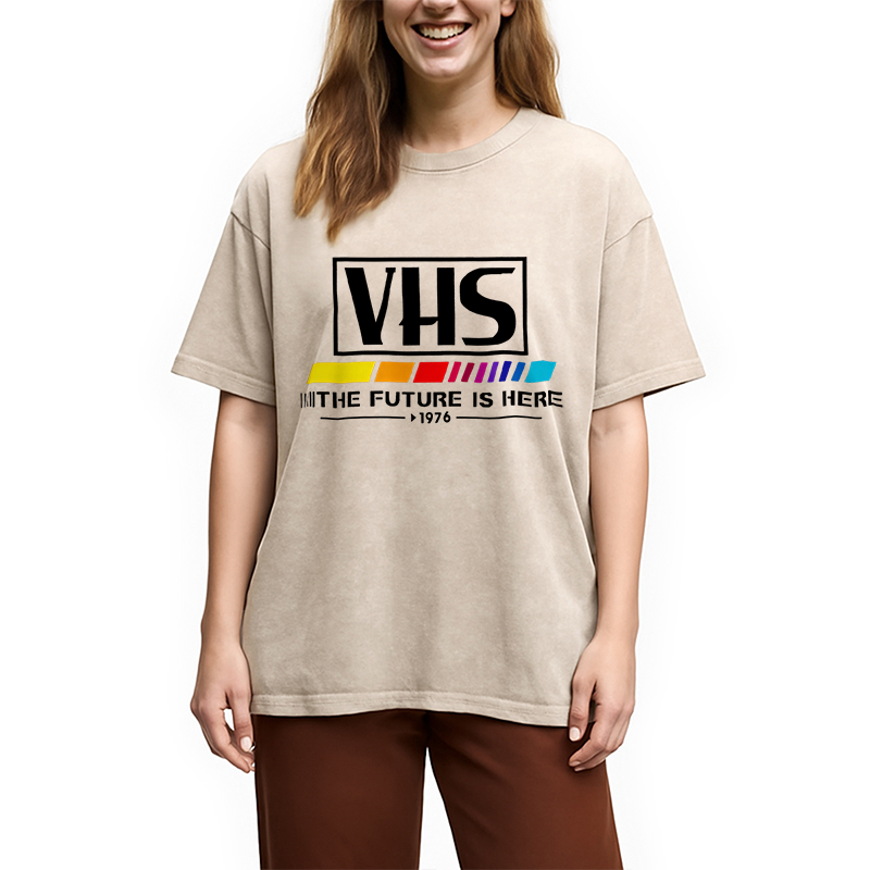 VHS 1976 Vintage Washed T-Shirt