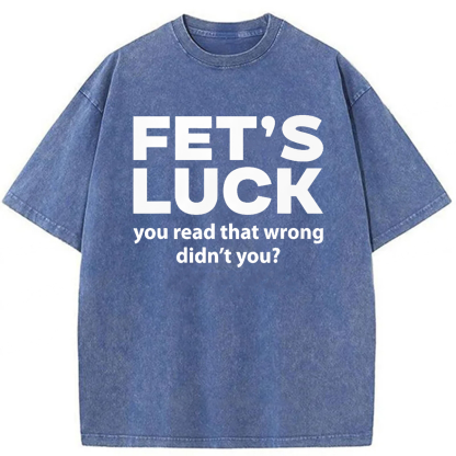 Tokyoviva Fet's Luck Washed T-shirt