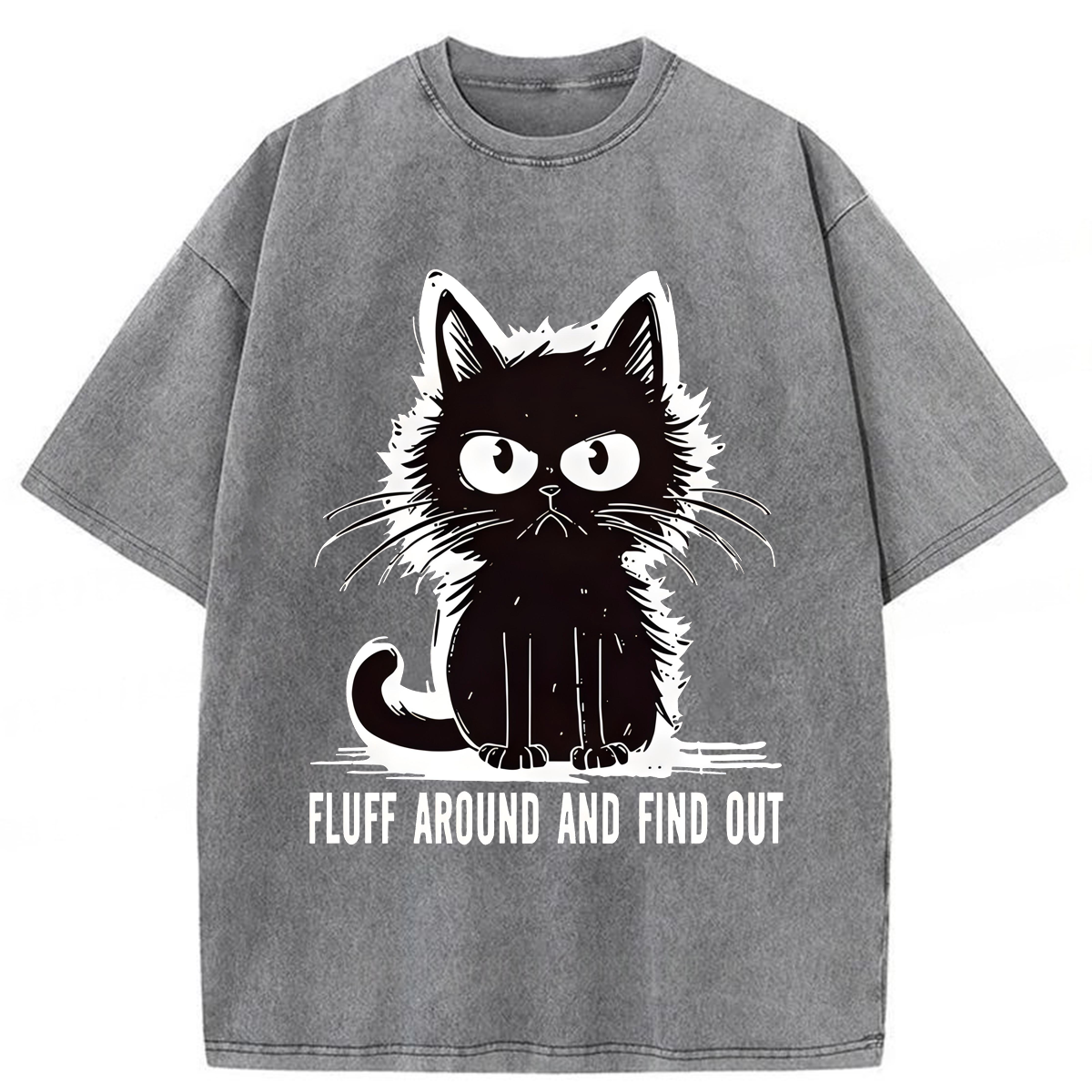 Tokyoviva Fluff Around And Find Out Washed T-shirt