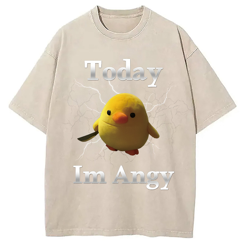 Today I'm Angry Washed T-Shirt
