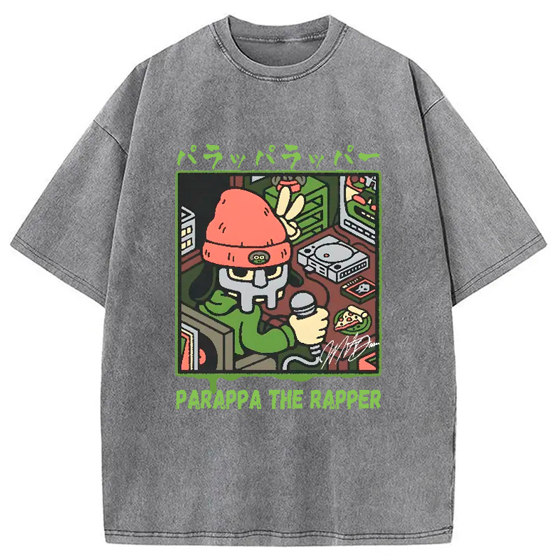 PaRappa the Rapper MF DOOM Washed T-Shirt