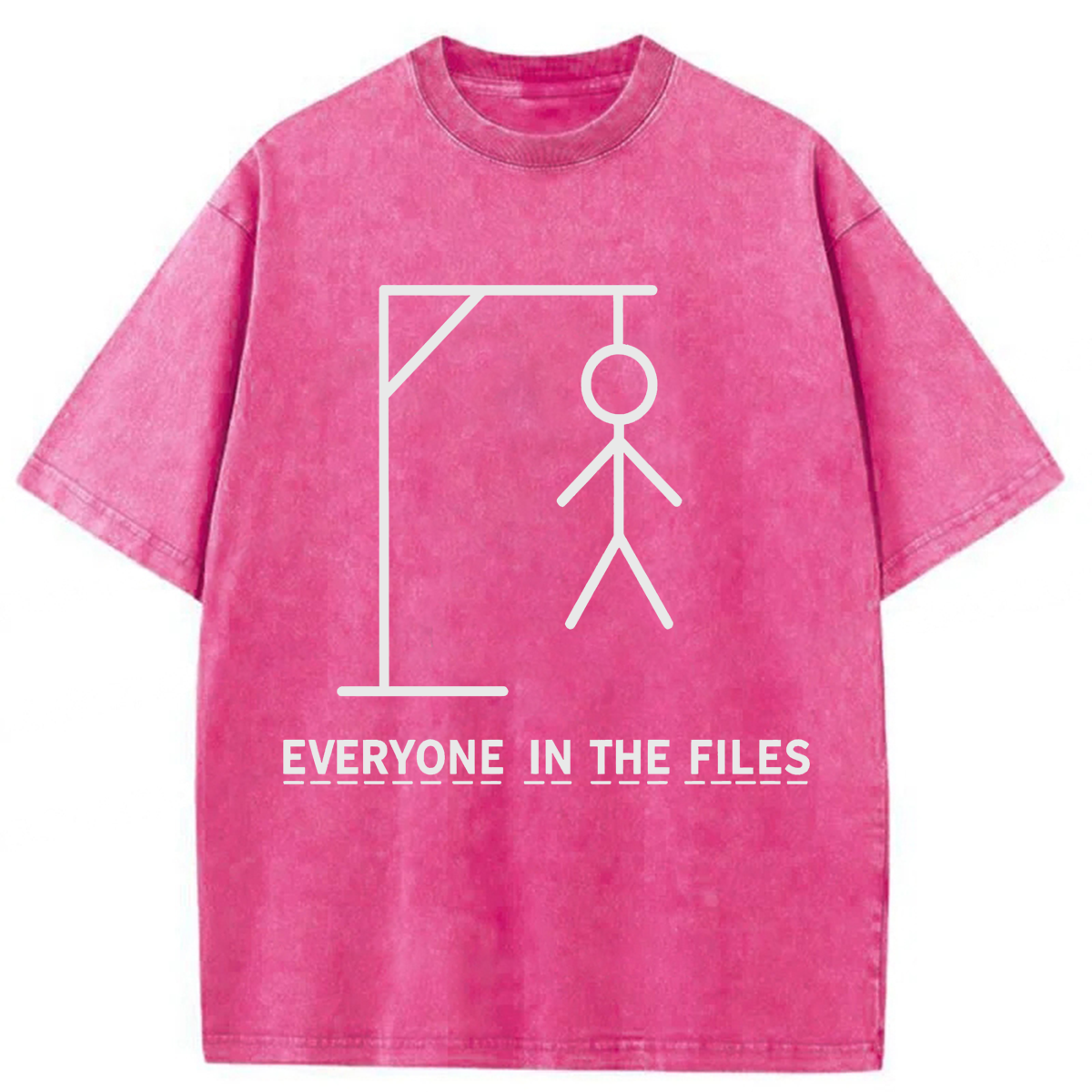 Tokyoviva Everyone In The Files Washed T-shirt