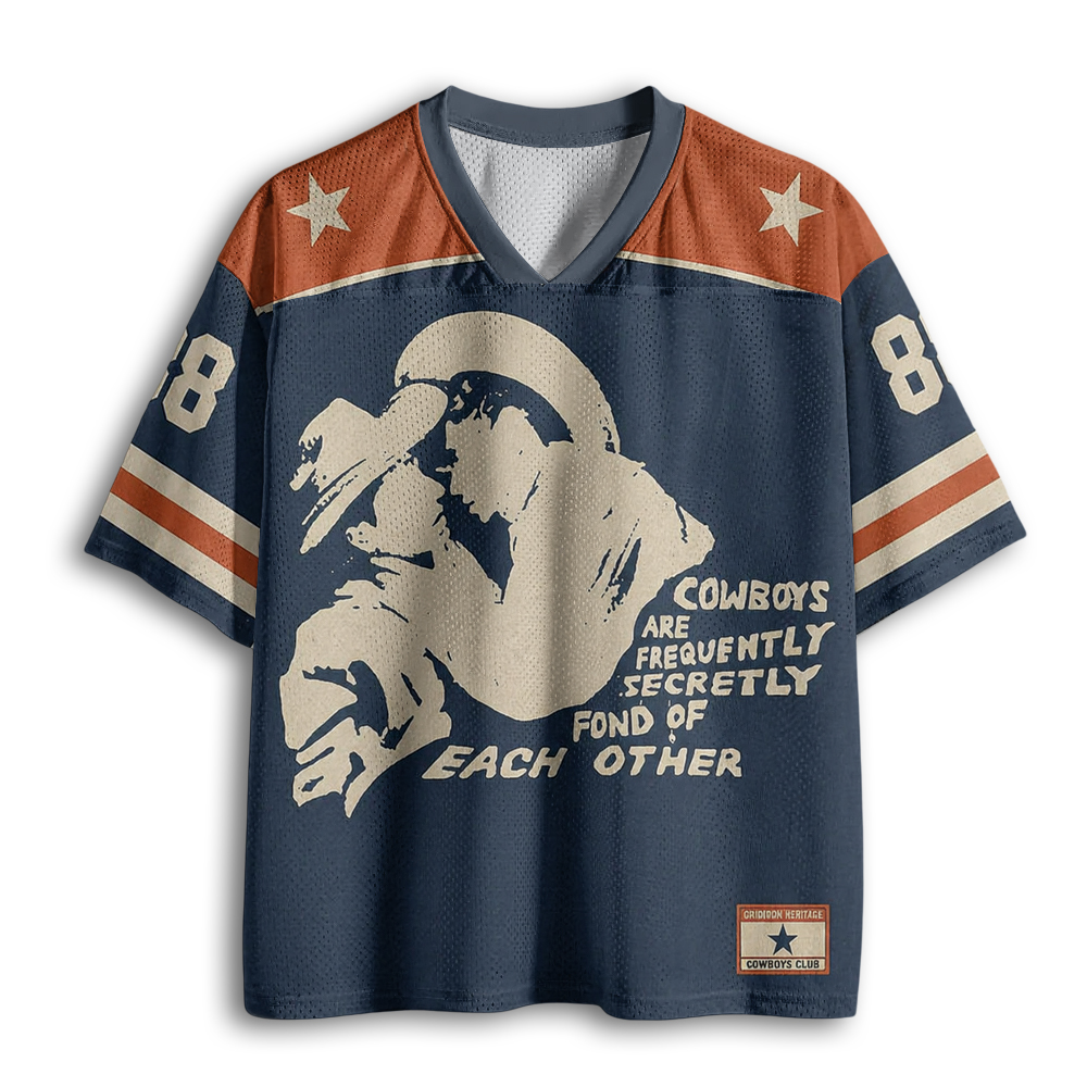Baddiecat Cowboys Are Frequently Secretly Mesh Jersey
