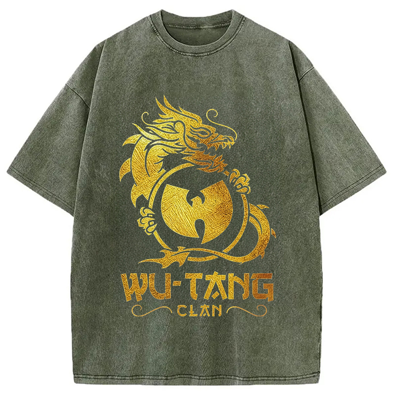 Wu Tang Clan Dragon Washed T-Shirt