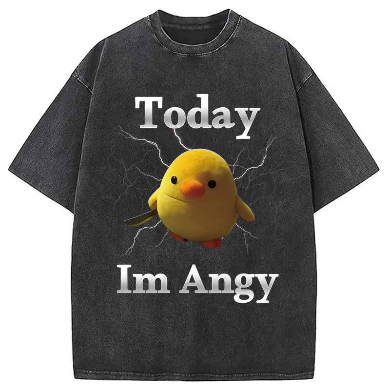 Today I'm Angry Washed T-Shirt