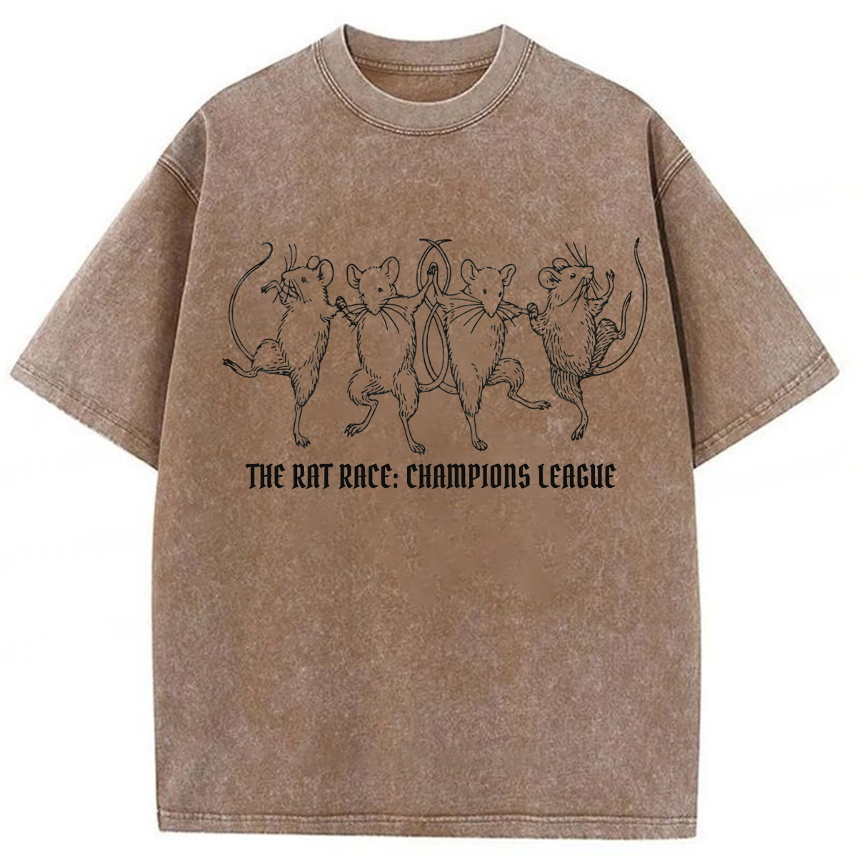 Tokyoviva Dancing Rats Washed T-shirt