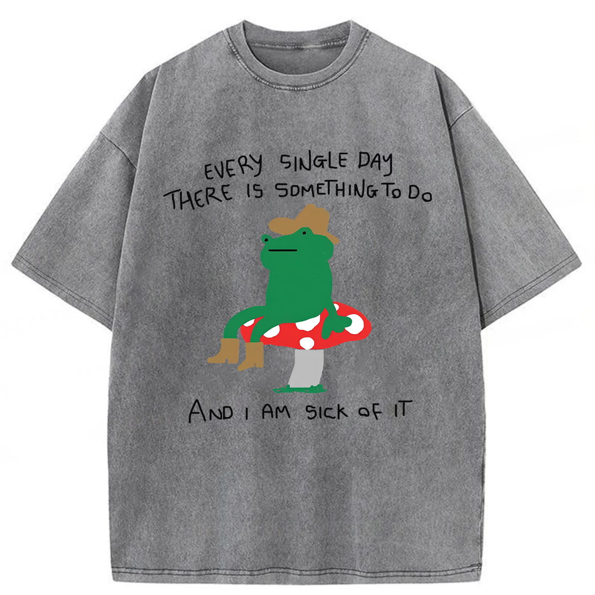 Tokyoviva Every Single Day There is Something To Do Washed T-shirt