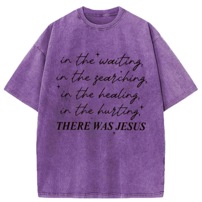 Tokyoviva There Was Jesus Washed T-Shirt