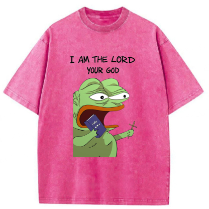 Tokyoviva Angry Frog Washed T-shirt