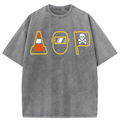 Tokyoviva The Traffic Cone Washed T-shirt