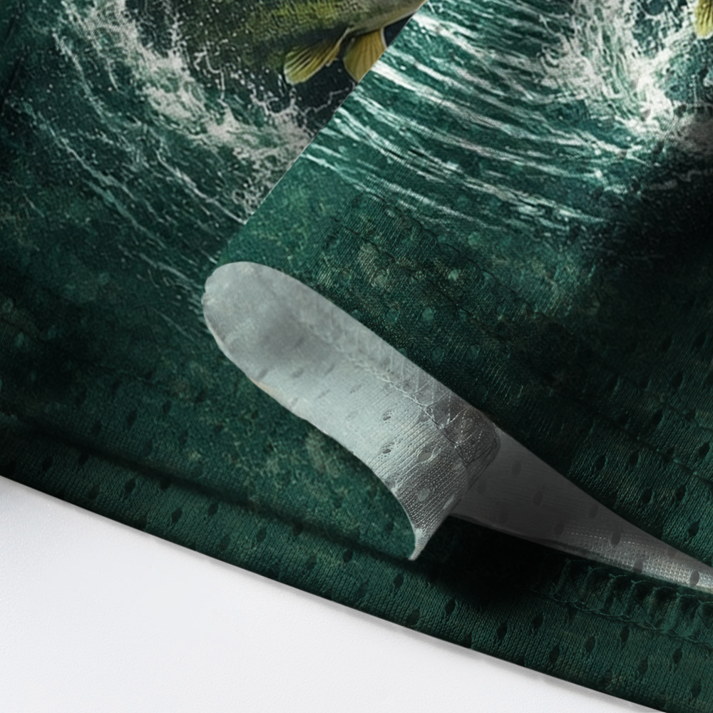 Baddiecat Bass Fish Moon Mesh Jersey