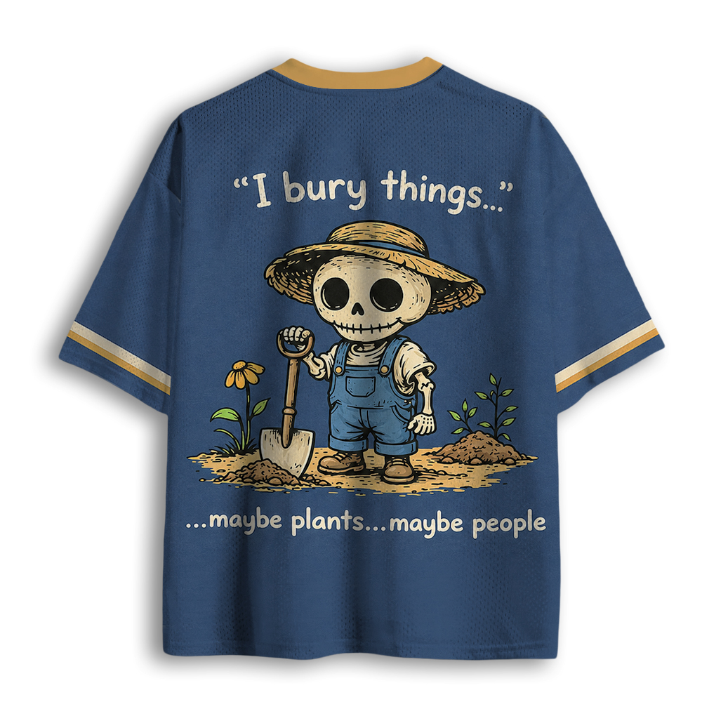 Baddiecat Maybe Plants Maybe People Mesh Jersey
