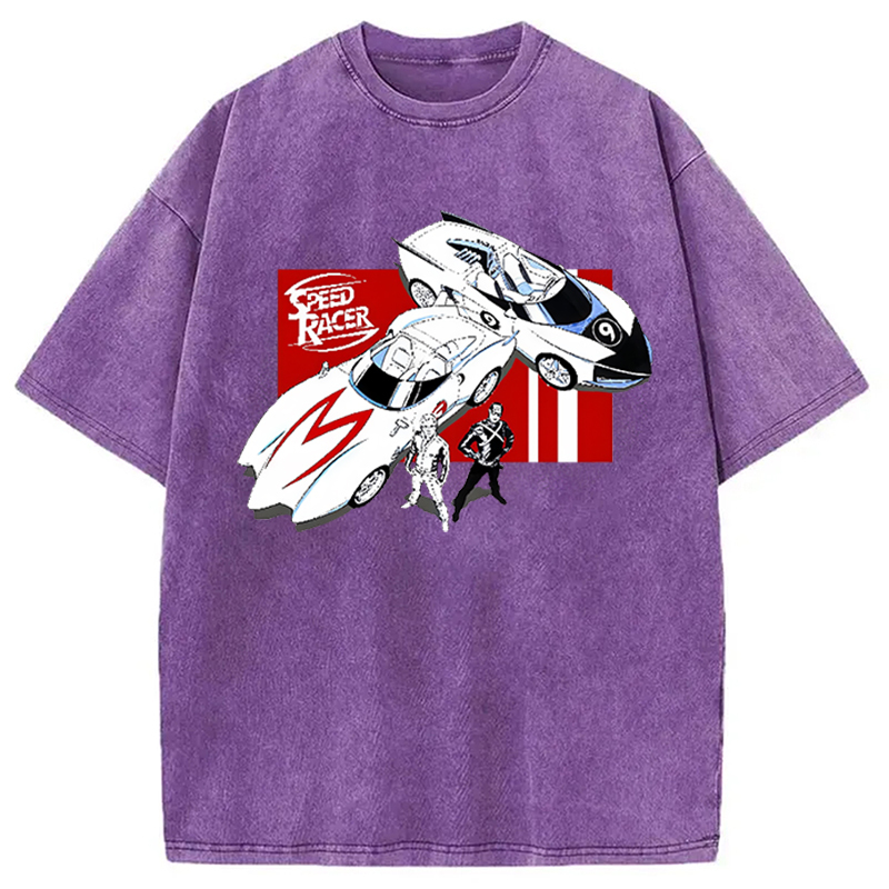 Speed Racer Vintage Japanese Washed T-Shirt