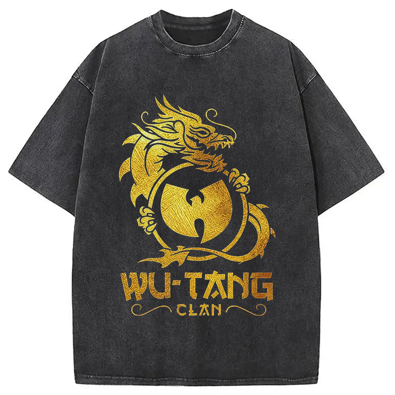 Wu Tang Clan Dragon Washed T-Shirt