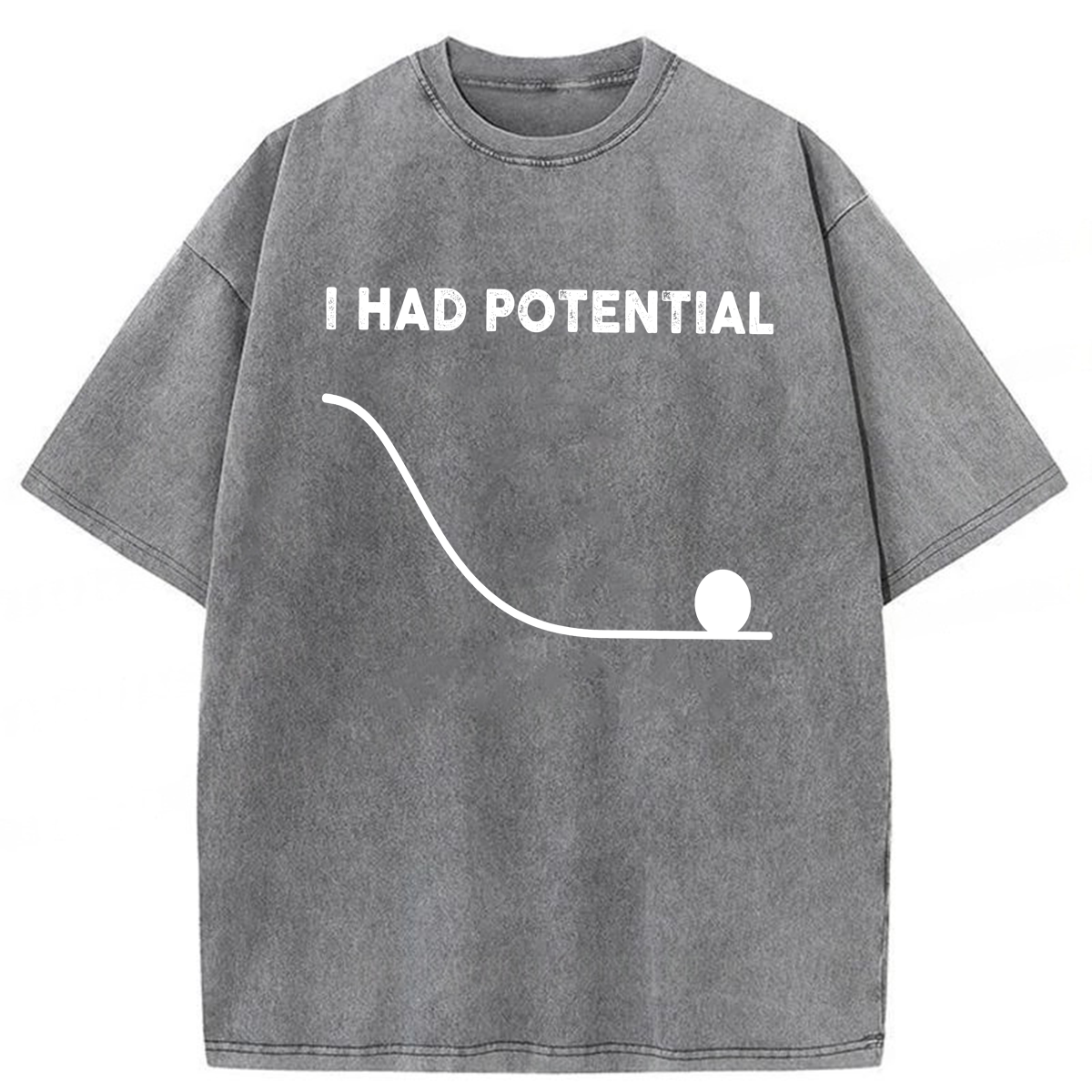 Tokyoviva I Had Potential Washed T-shirt