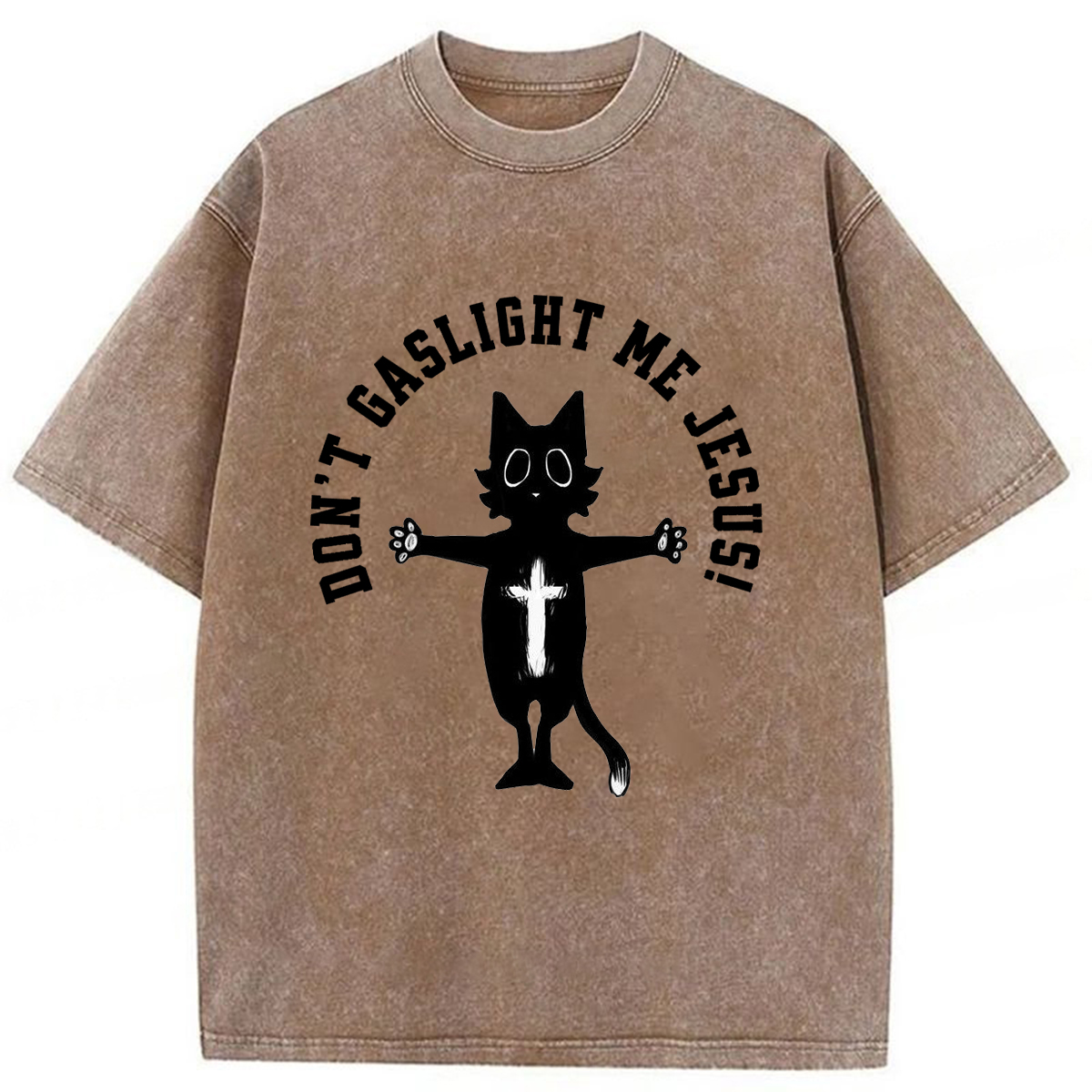 Tokyoviva Spiritual Cat Washed T-shirt