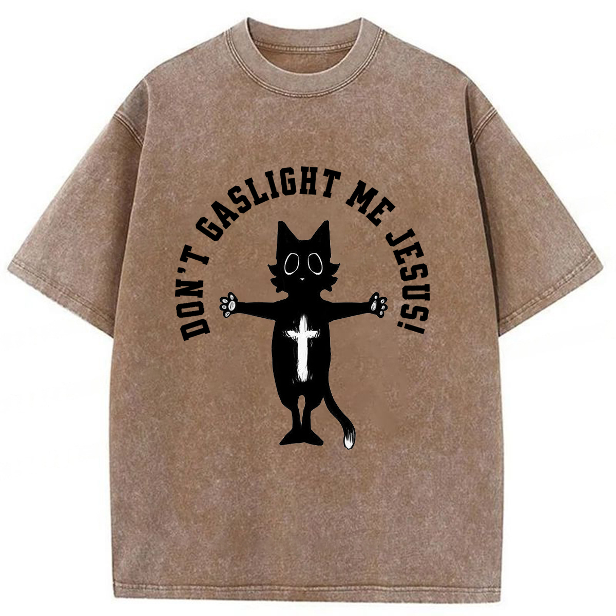 Tokyoviva Spiritual Cat Washed T-shirt