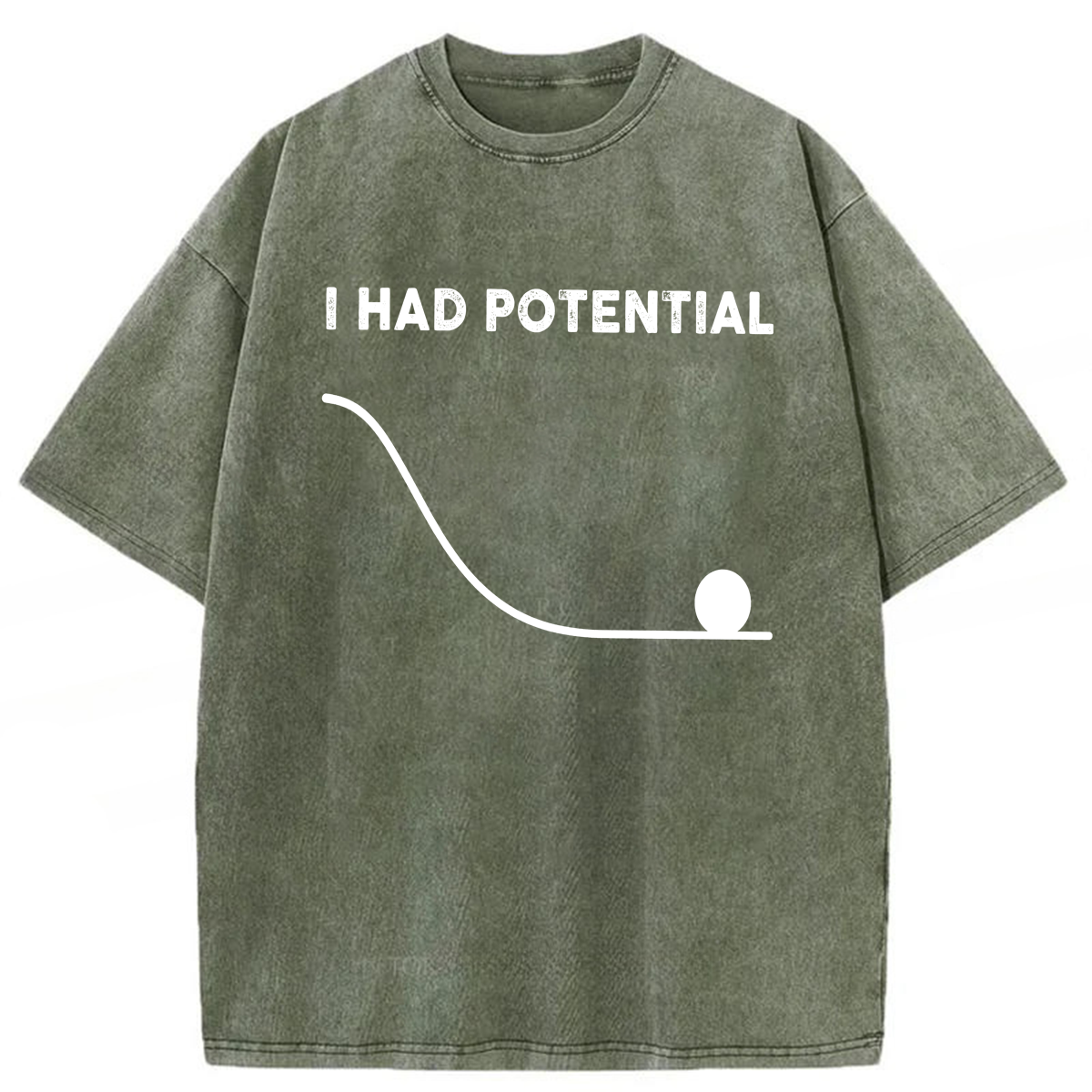 Tokyoviva I Had Potential Washed T-shirt