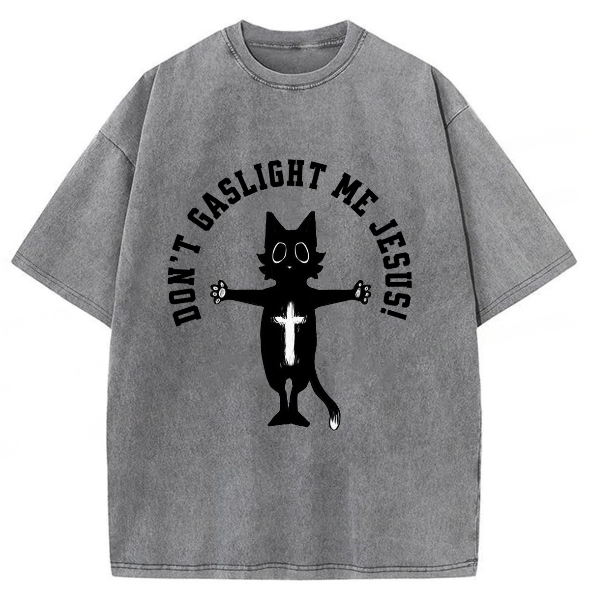 Tokyoviva Spiritual Cat Washed T-shirt
