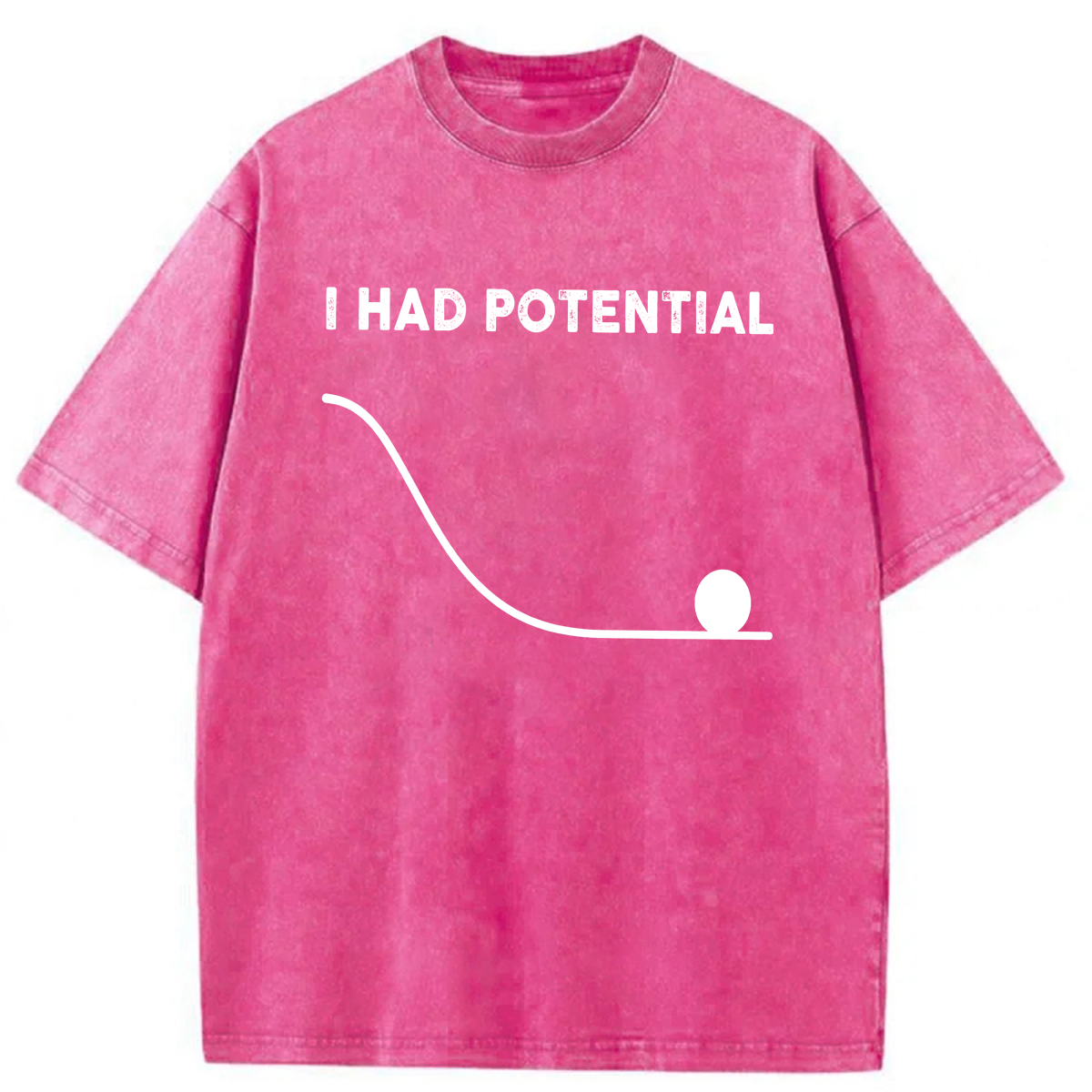 Tokyoviva I Had Potential Washed T-shirt