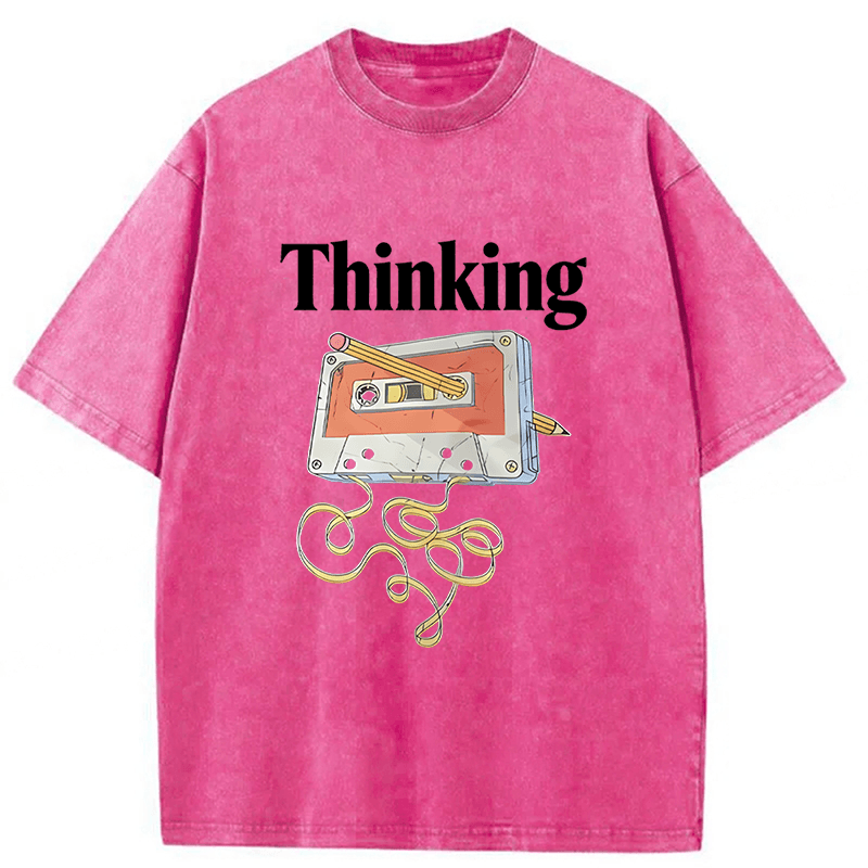 Tokyoviva Tape Thinking Washed T-shirt