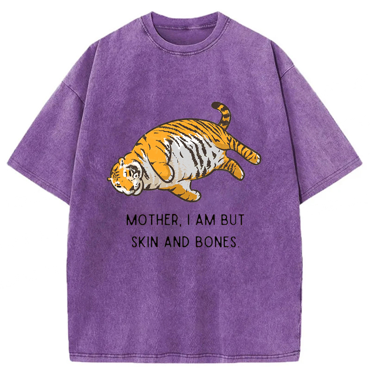 Tokyoviva Overweight Tiger And Its Doting Owner Washed T-shirt