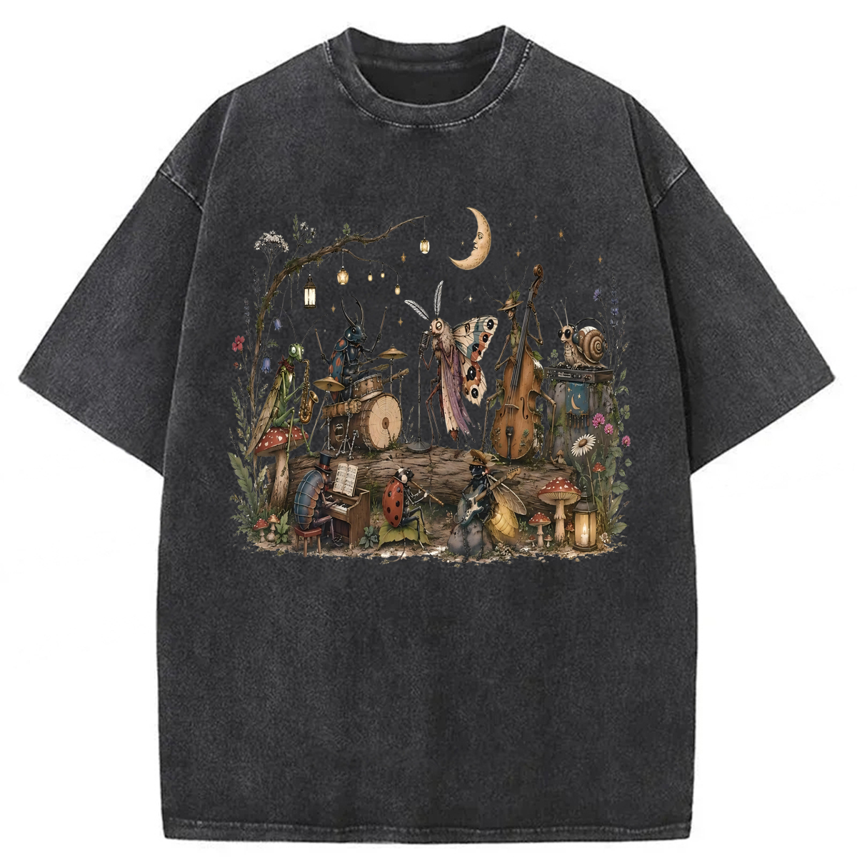 Tokyoviva Musician Bug Washed T-shirt