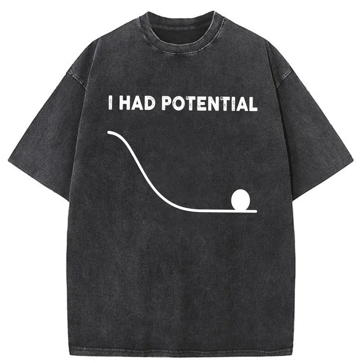 Tokyoviva I Had Potential Washed T-shirt