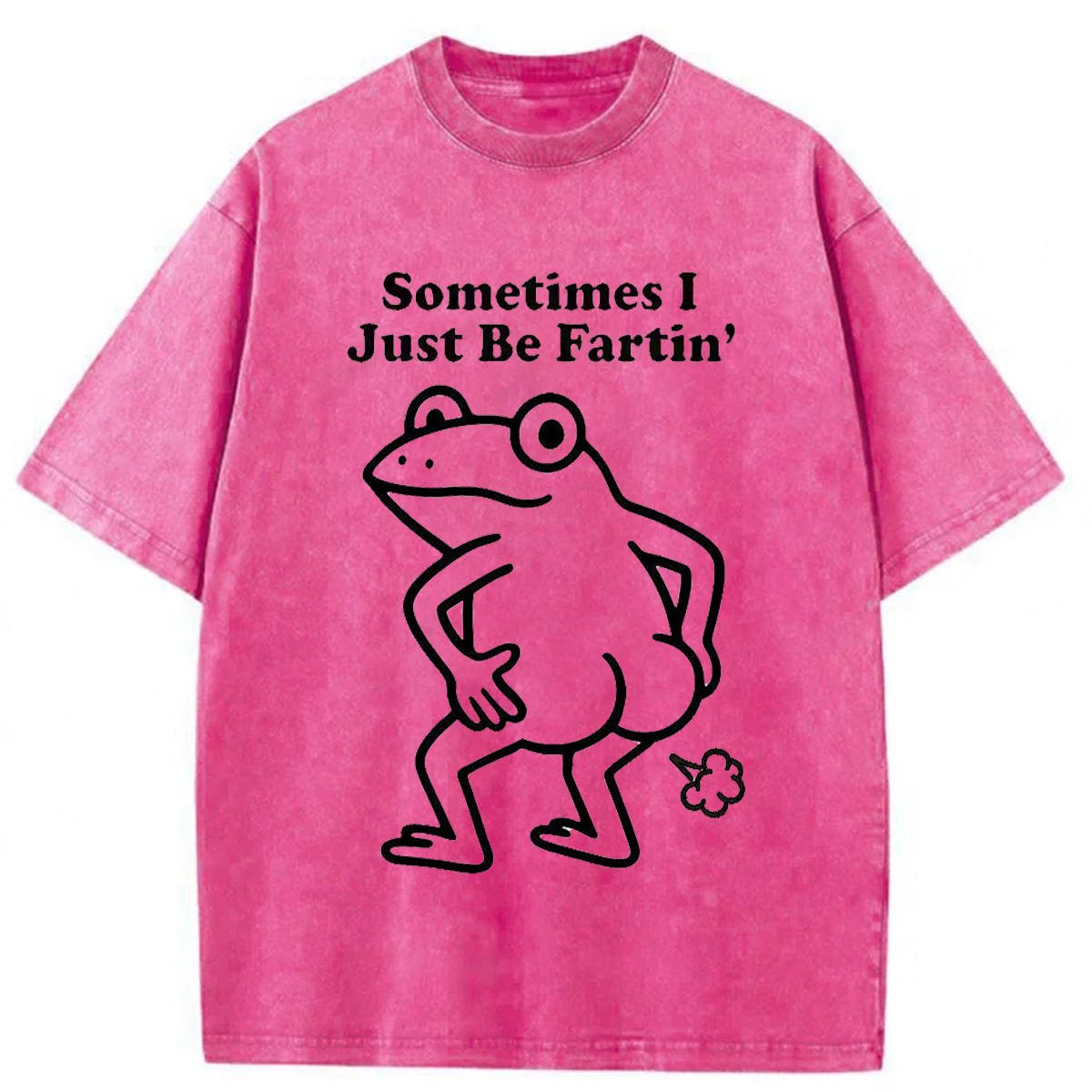Tokyoviva Farting Frog Washed T-shirt
