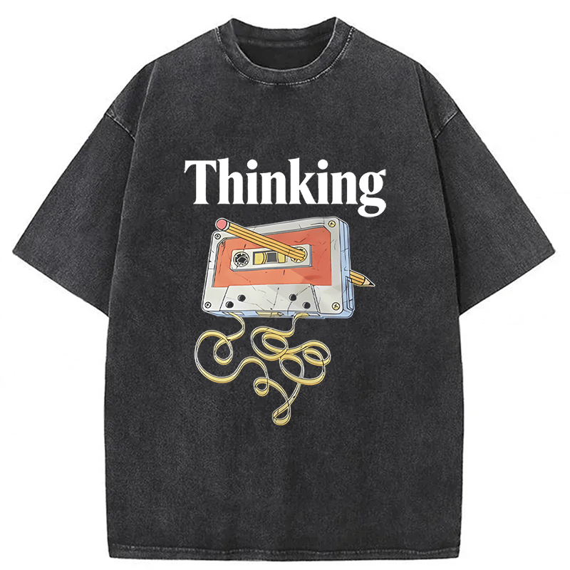 Tokyoviva Tape Thinking Washed T-shirt