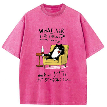 Tokyoviva Noble Cat Washed T-shirt