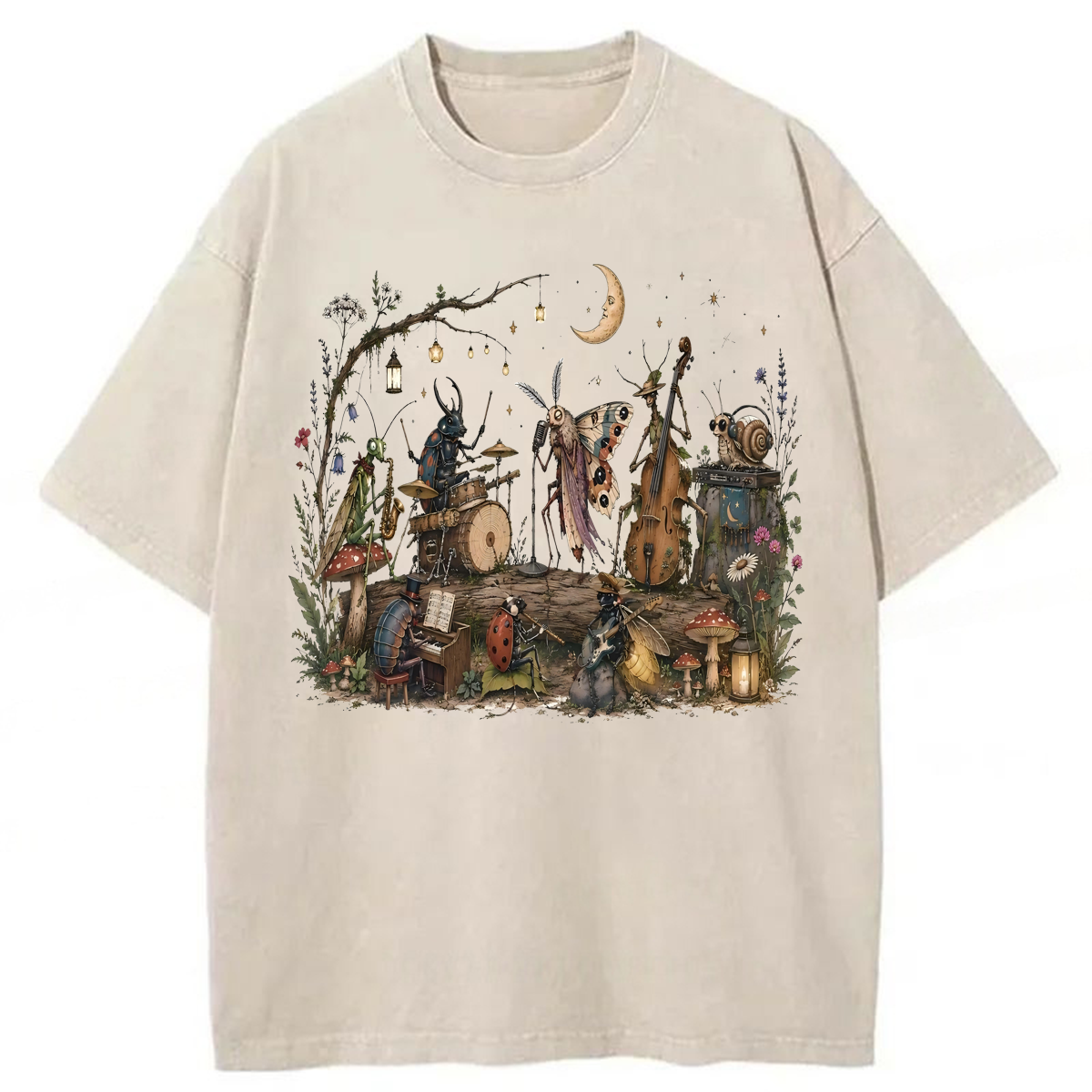 Tokyoviva Musician Bug Washed T-shirt