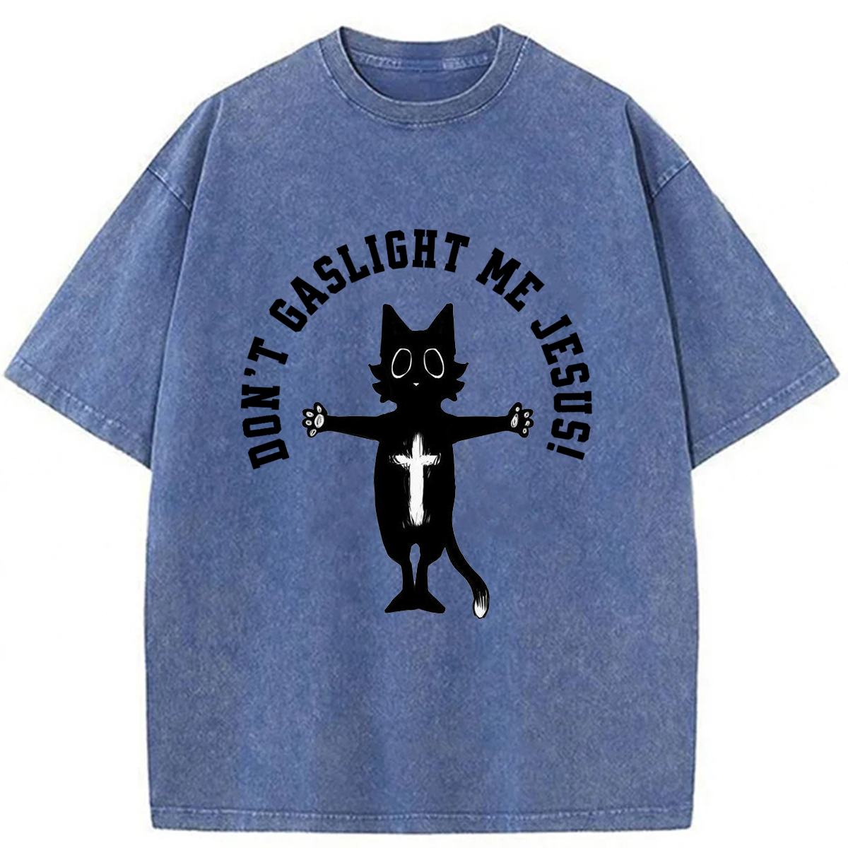 Tokyoviva Spiritual Cat Washed T-shirt