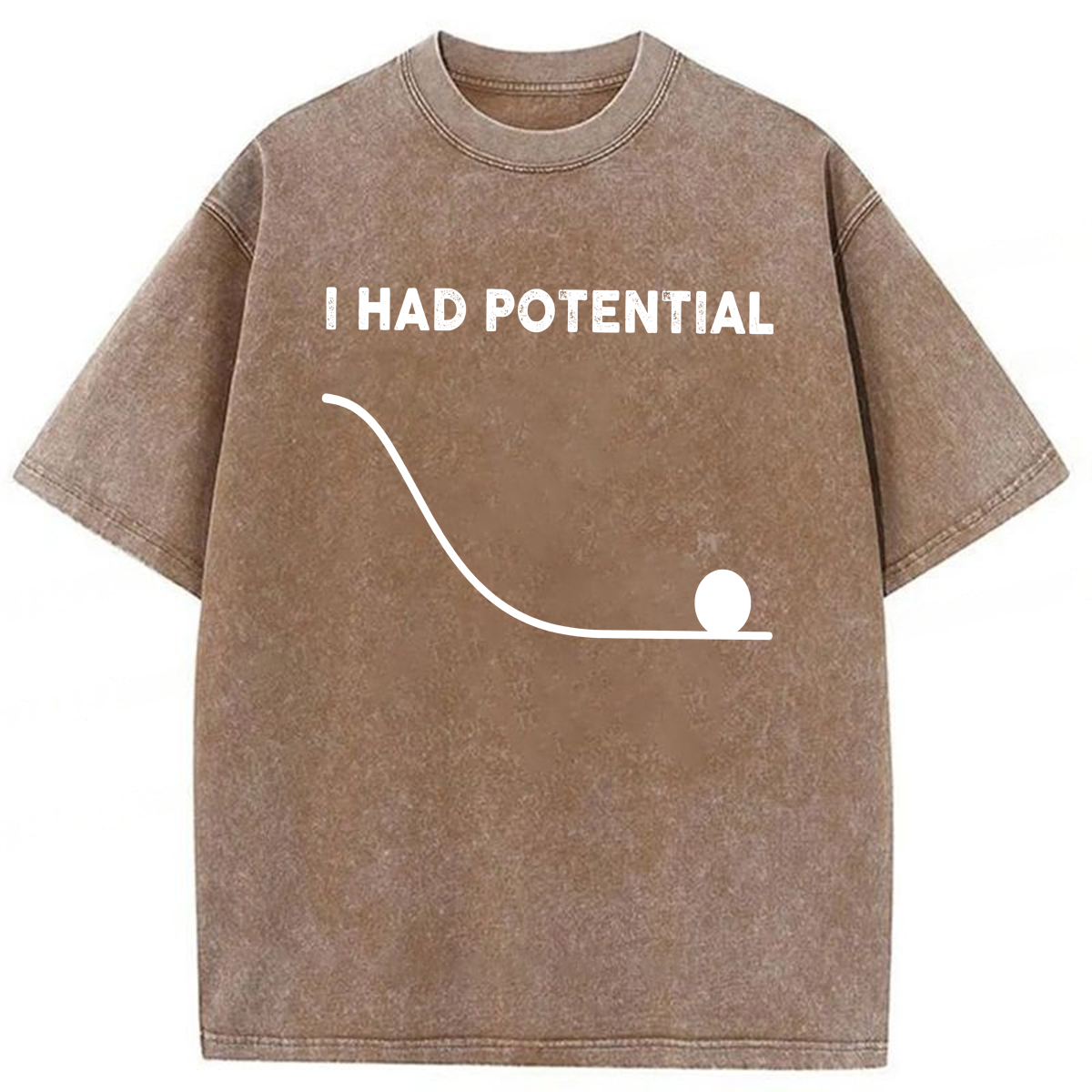Tokyoviva I Had Potential Washed T-shirt