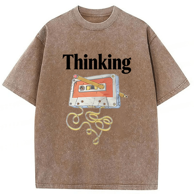 Tokyoviva Tape Thinking Washed T-shirt