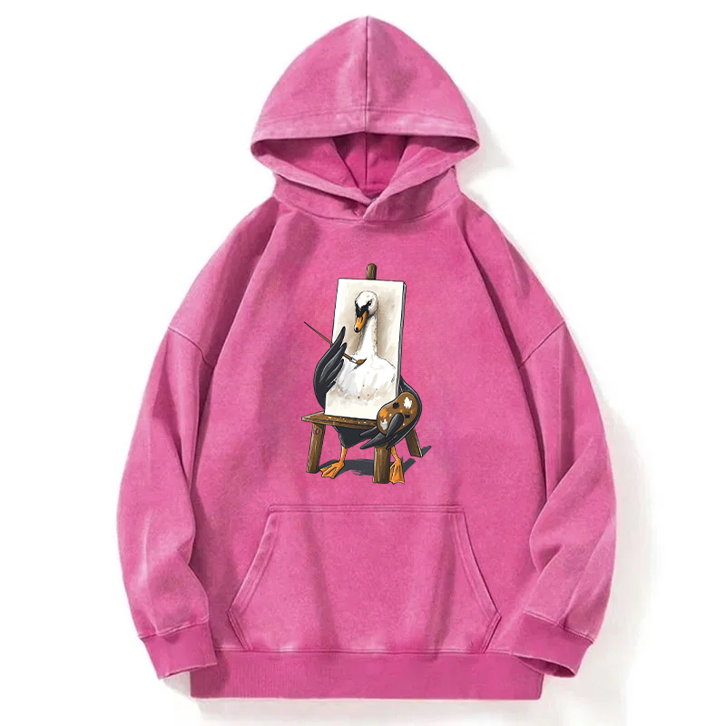 Goose's Self-Portrait Washed Hoodie
